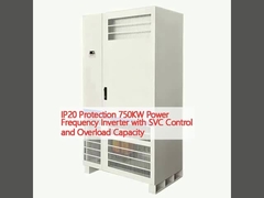 Protección IP20 Inversor de frecuencia de potencia de 750 kW con capacidad de control y sobrecarga SVC