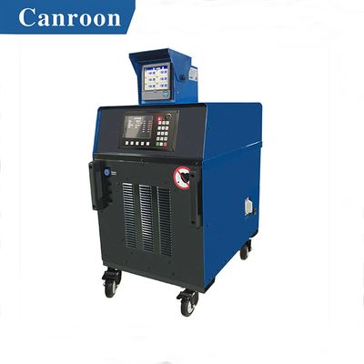 18KW Máquina de soldadura de precalentamiento por inducción digital Acero carbono Acero inoxidable Aluminio Cobre 6 termopares